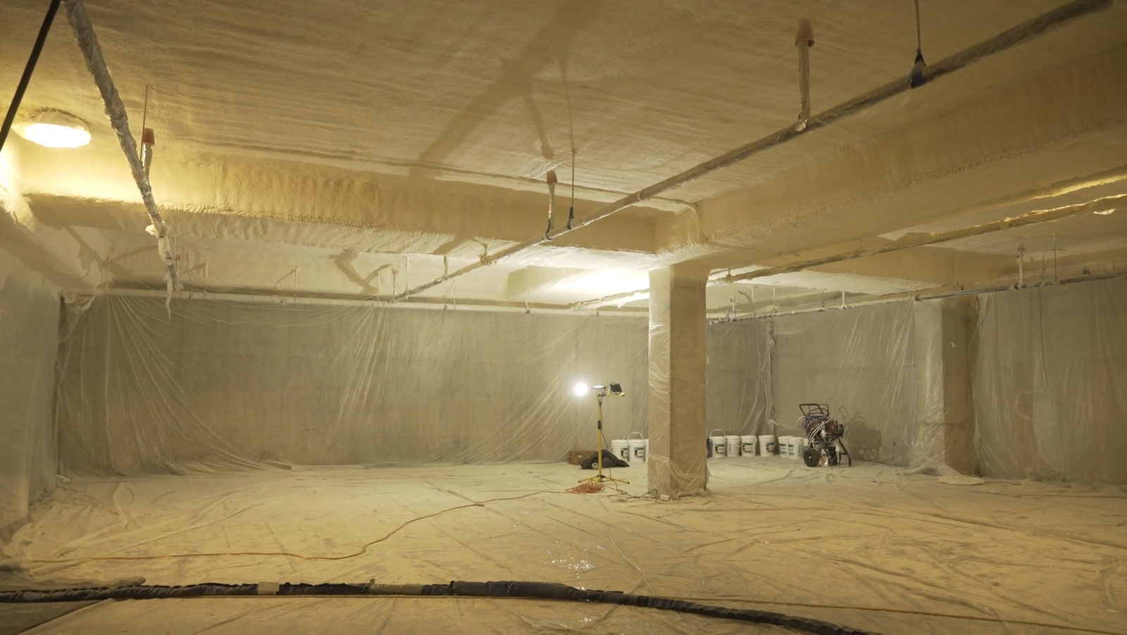 Cloud9 Spray Foam- Costco Norwalk Job